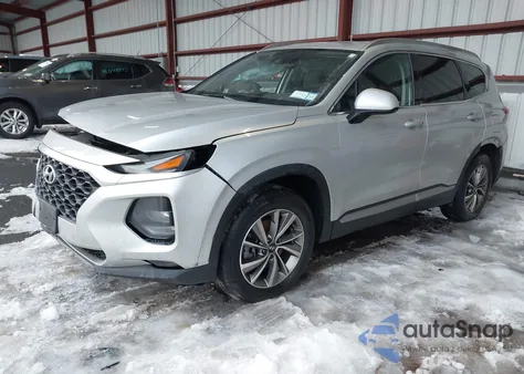 2019 Hyundai Santa Fe Sel Plus from USA, damaged, VIN 5NMS3CADXKH031679
